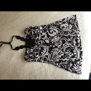 INC halter tank top size small